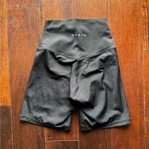 NVGTN Black High-Waisted Shorts / XS